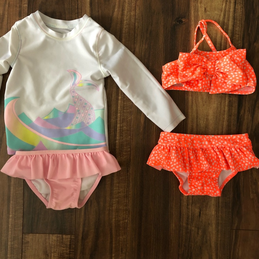 Cat and Jack swim suites